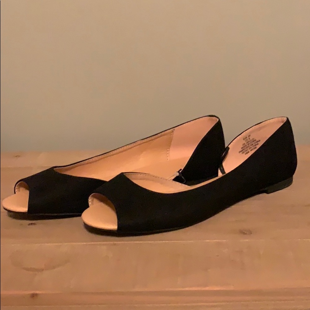 H&M open toe flat